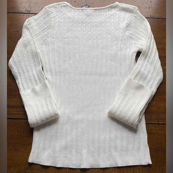 •NWT•Almost Famous Solid Cable Knit Sweater Top - Picture 8 of 12